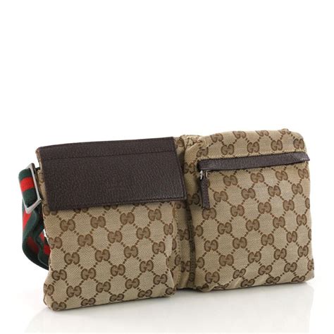 vintage gucci belt bag|gucci belt bag the real.